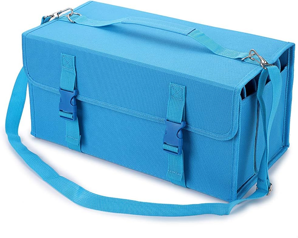 New 171 Slots Marker Case Lipstick Organizer-Canvas Markers Holder for for Primascolor Markers and Copic Sketch Markers Black