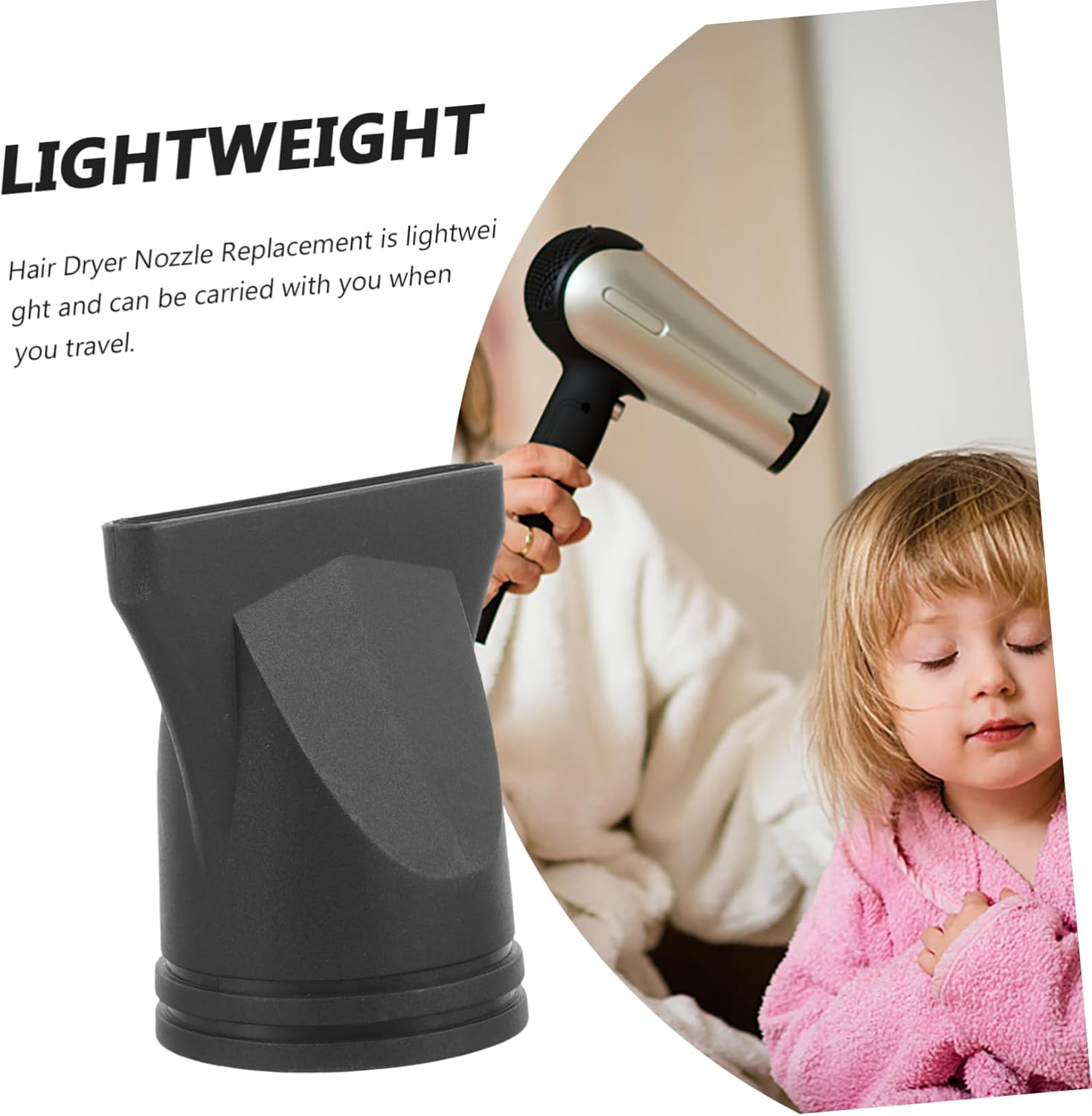 10Pcs Blow Dryer Comb Attachments High Temperature Resistant Narrow Nozzles for Hair Styling Professional Hairdressing Tool for Radiant Sleek Results image number 6