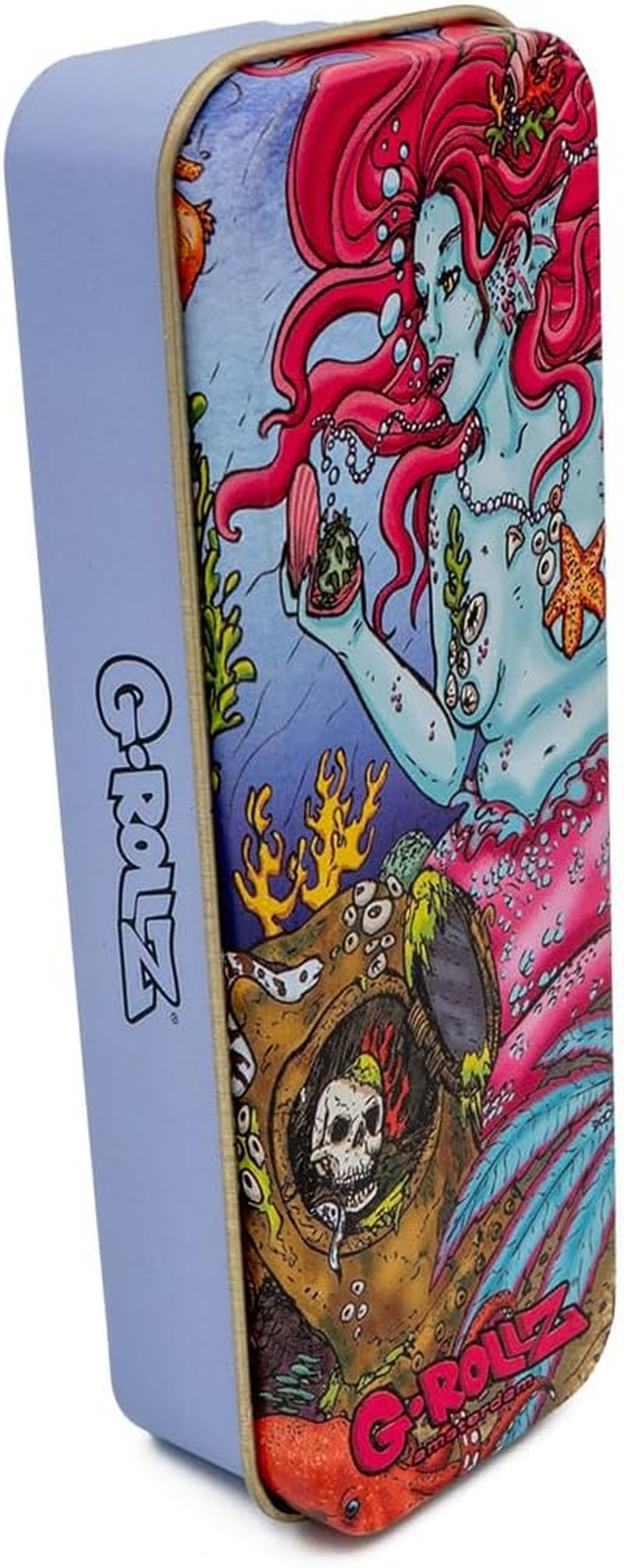 G-ROLLZ Storage Tin, Tin Case, Storage Box, Smoking Accessories, Tin for Utensils, Pack of 2 image number 4