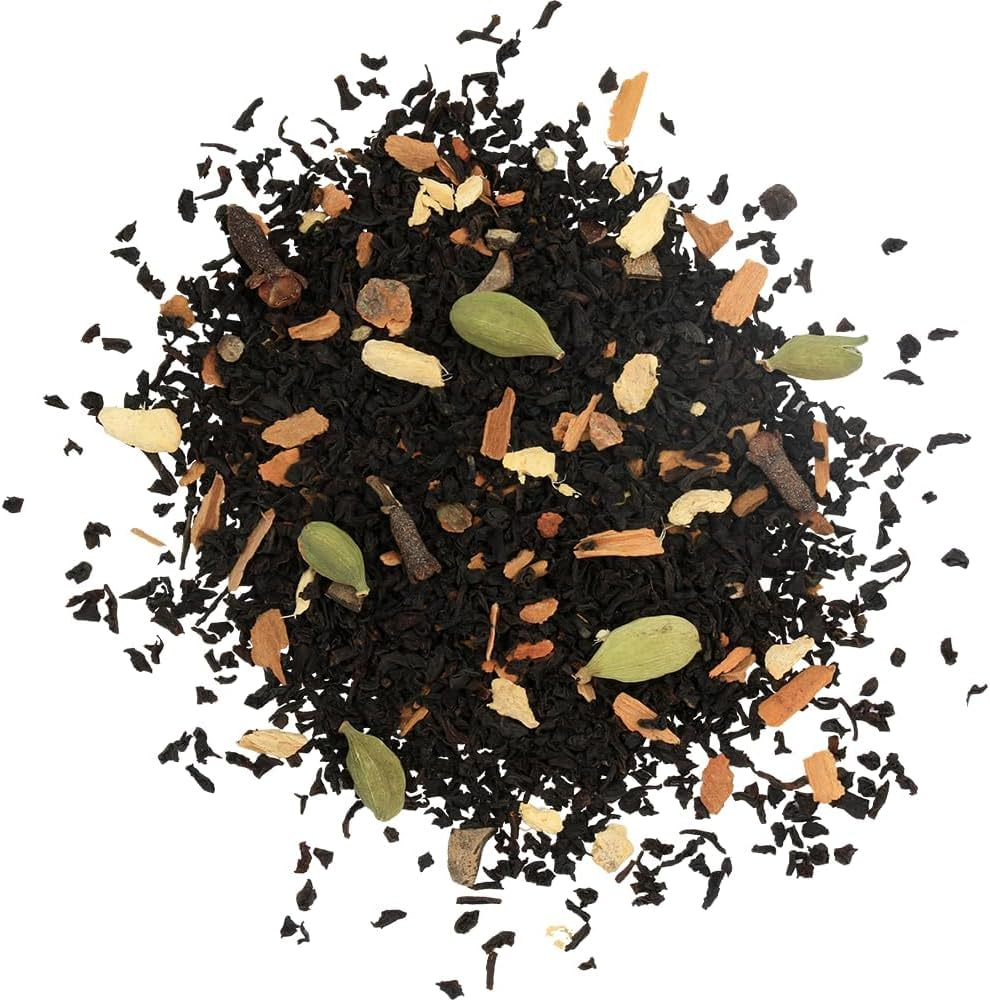 Basilur Masala Chai Spiced Ceylon Black Tea - 100G Loose Leaf Tea Refill Pack