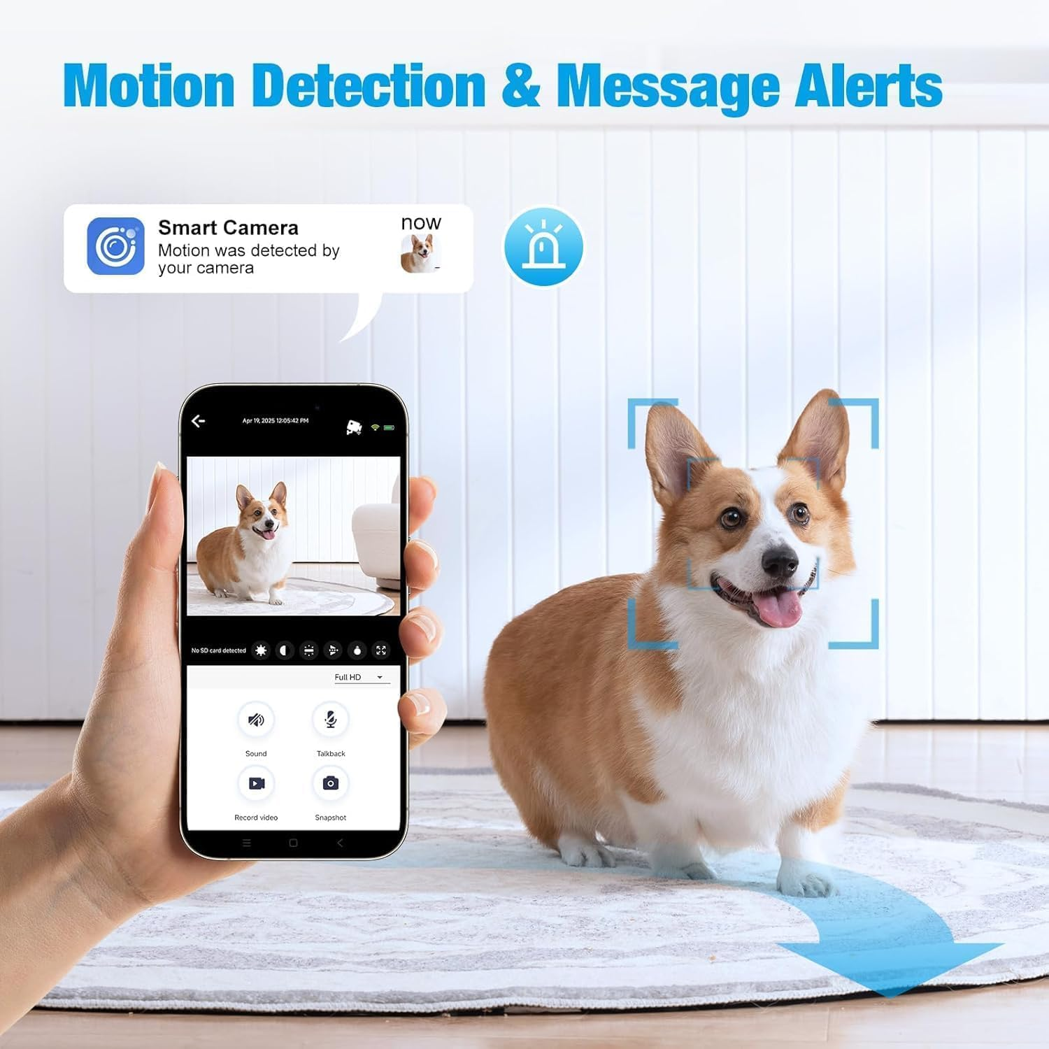 2025 Upgraded 4K Hidden Camera Spy Camera with 32GB TF Card,1080P HD Mini Nanny Cam for Home/Office with Night Vision, App Control Wifi Indoor Security Cameras, Motion Detection, Wireless Remote image number 1