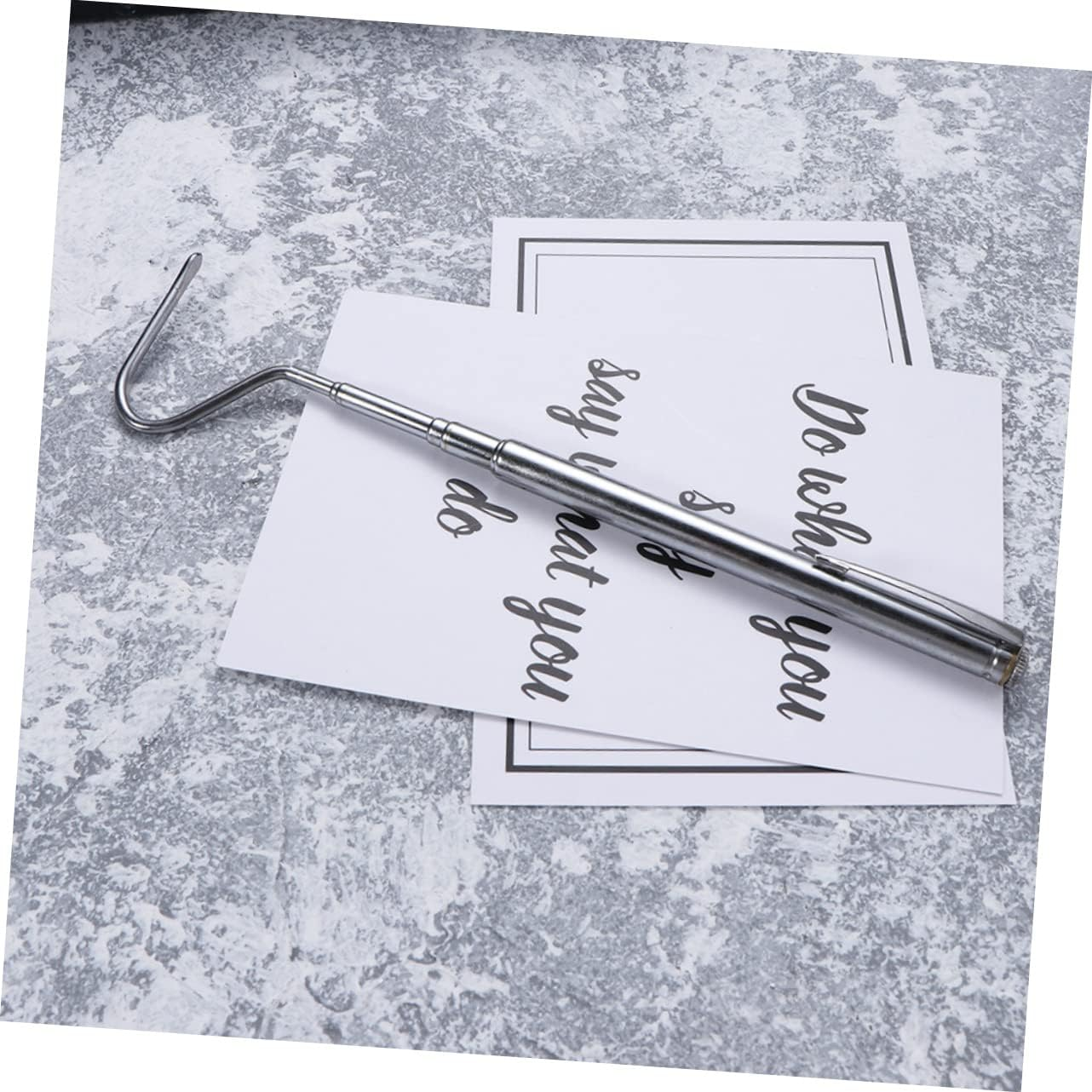 Yardwe 2Pcs Snake Catching Hooks Stainless Steel Extendable Reptile for Safe Handling of Snakes and Lizards Portable Catching Tools for Outdoor Use image number 4