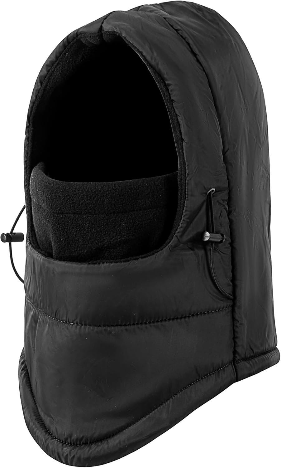 ZANZER Balaclava Ski Mask Fleece Lining Windproof Warm Adjustable Thermal Winter Cold Weather Face Mask for Men Women Black image number 2