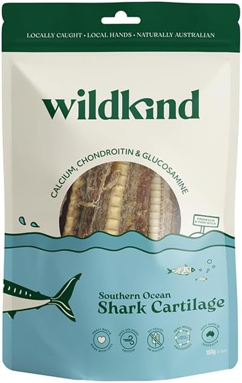 Wildkind Air Dried Shark Cartilage 100G &ndash; Natural Australian Dental Chews for Dogs image number 6