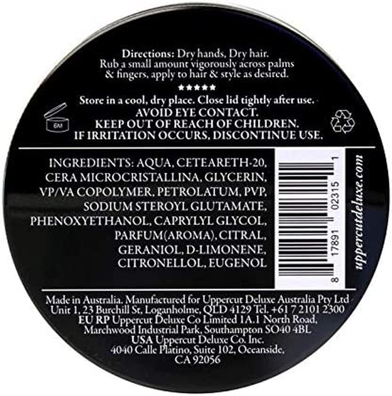 Uppercut Deluxe Featherweight Styling Wax 70 G