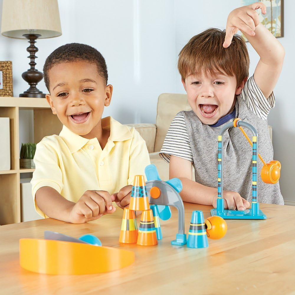 Learning Resources Pendulonium STEM Challenge, Kids Pendulum Game, 16 Pieces, Ages 5+ image number 6