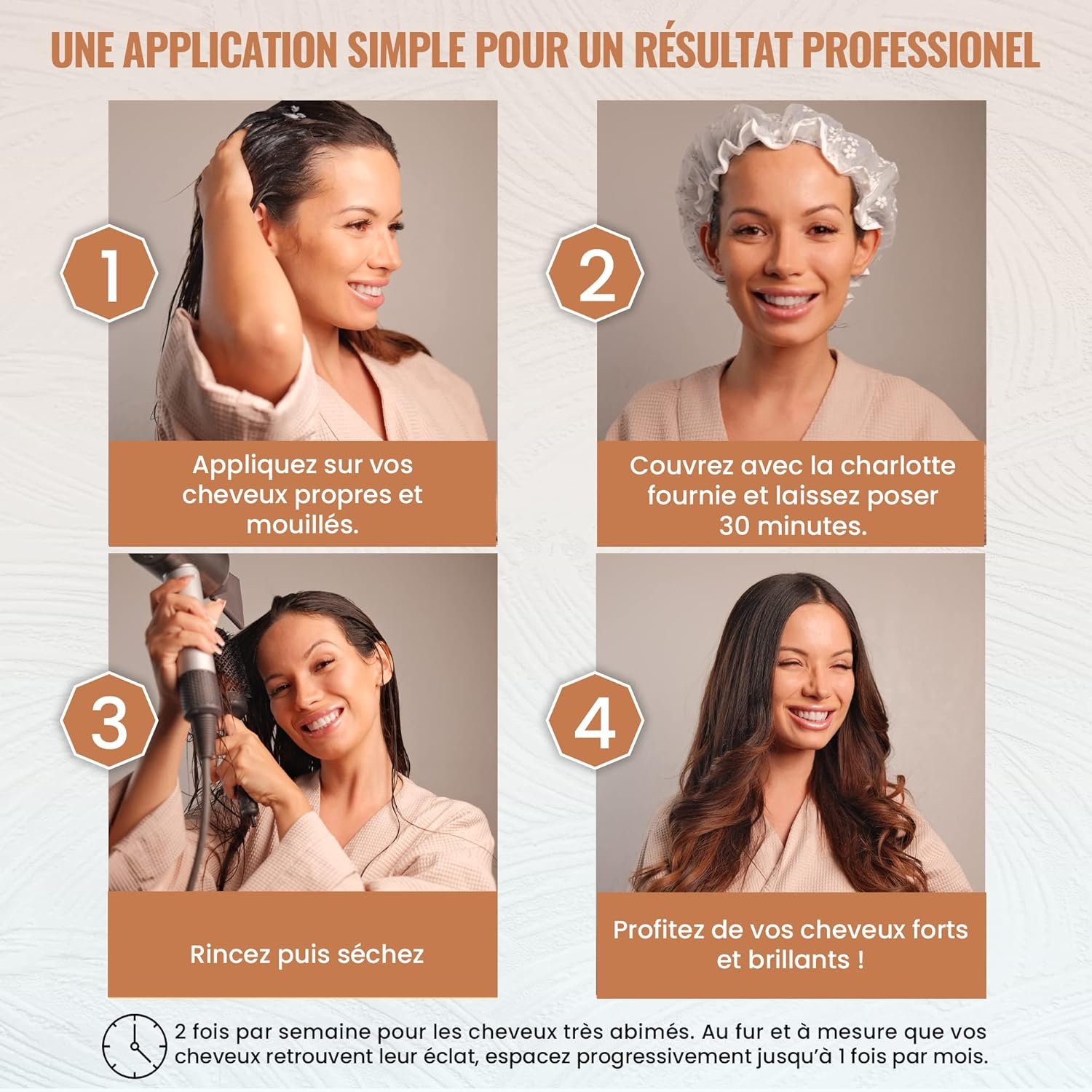 Beyn Beauty&reg; Magic Boto-Xpro Hair Care I Hair Boto-Xpro Care for Damaged Hair - Moisturises, Repairs and Strengthens Hair - with Hyaluronic Acid, Keratin, Tannin - Made in France image number 5