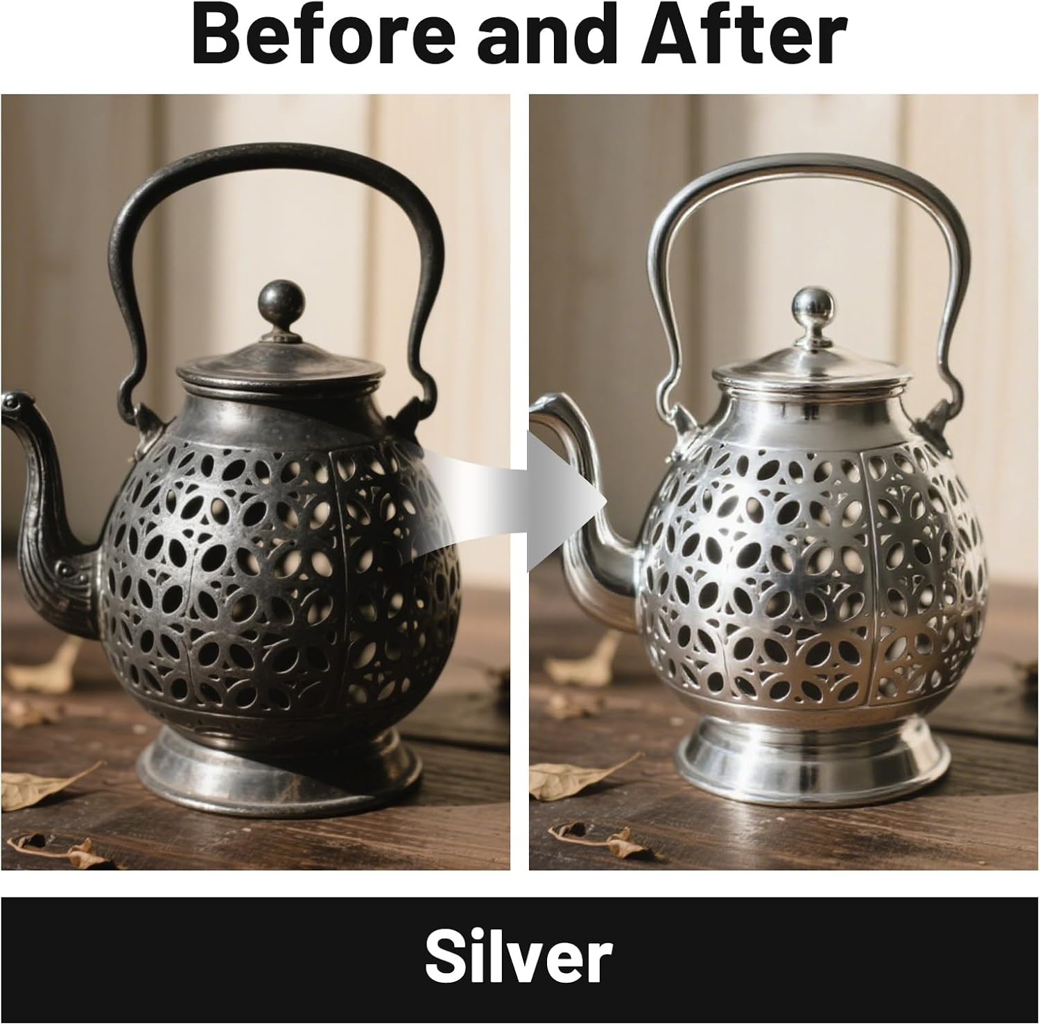 SENVEN Liquid Silver Leaf Paint High Gloss Multi Surface Rich Silver Paint for Metal, Wood, Plastic, Canvas, Appliance, Furniture Scratch Repair & Art Handcrafts 30Ml/1.5Oz Fast Drying Acrylic image number 6