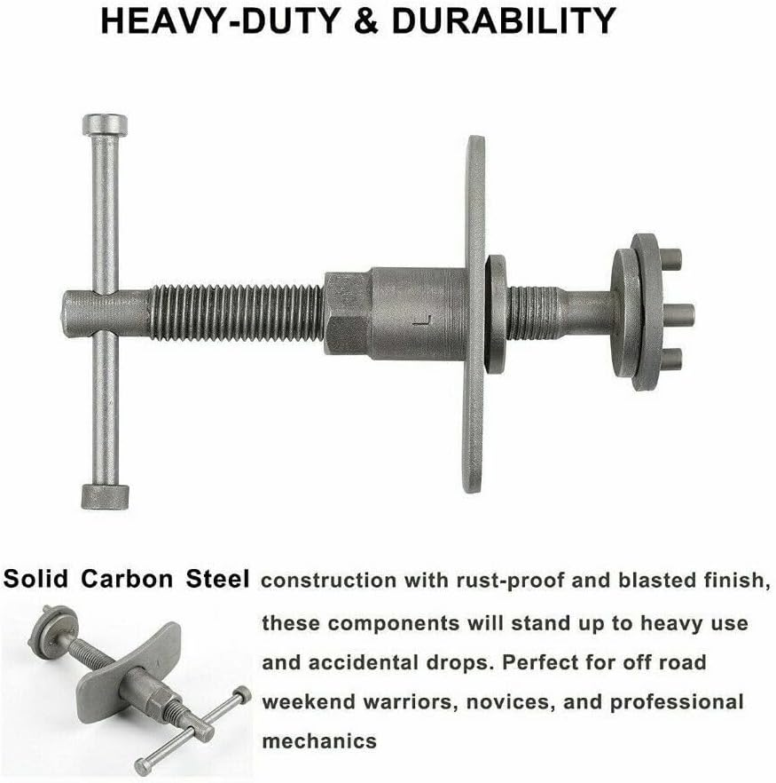 Leona Co 23Pcs Heavy Duty Disc Brake Piston Caliper Compressor Rewind Tool Set and Wind Back Tool Kit, Brake Pad Replacement Reset, Fits Most Autos image number 1