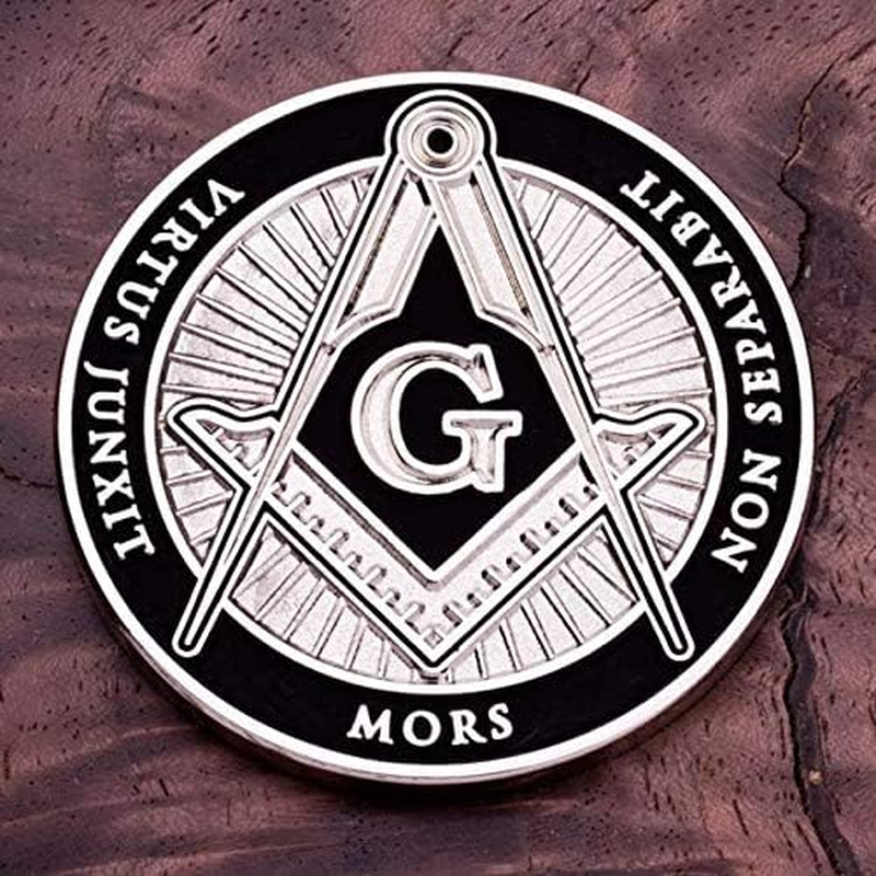 Freemason Shiny Nickel Coin image number 3