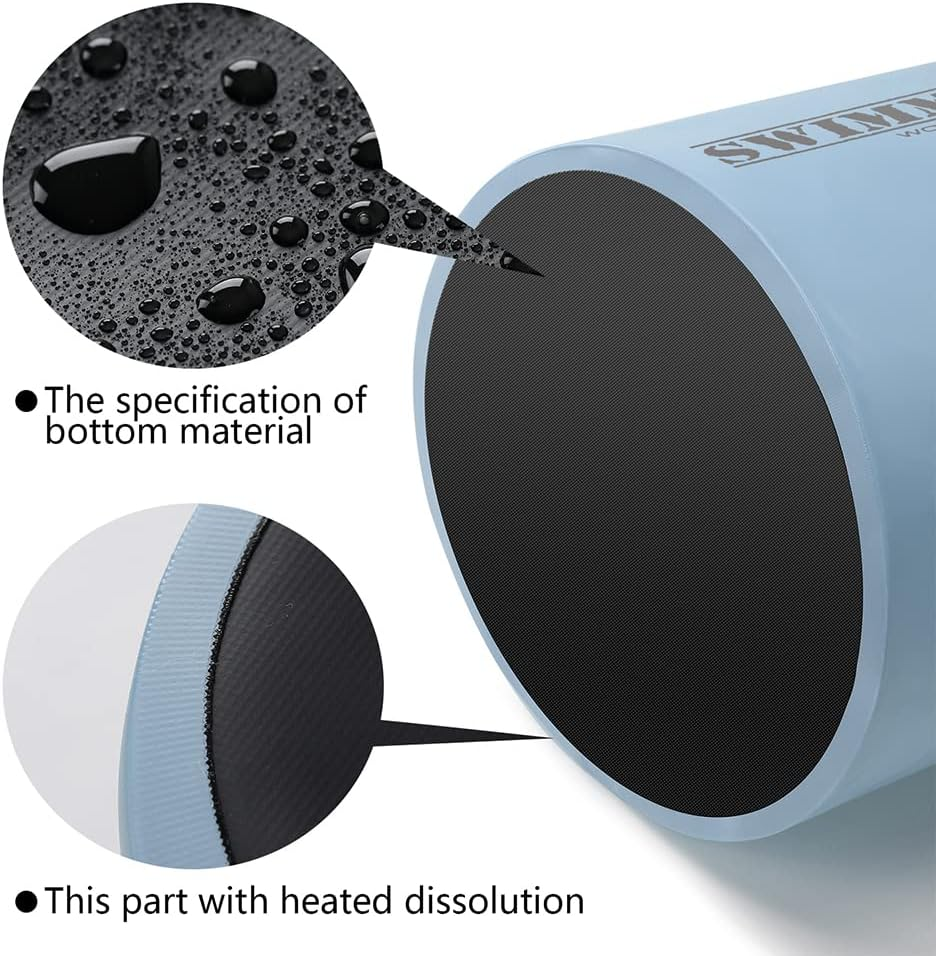 Floating Backpack Waterproof Bag 15L for Kayaking Fishing Swimming Boating Beach Hiking Camping Water Sports Outdoor Activities Light Blue and from Paton Travel. image number 4