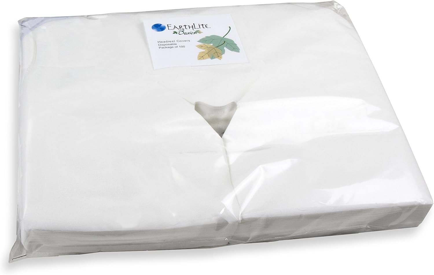 EARTHLITE Disposable Massage Headrest Cover &ndash; Medical-Grade, Ultra Soft, Luxurious, Non-Sticking Face Rest Cradle Covers (100/200 Count) image number 2