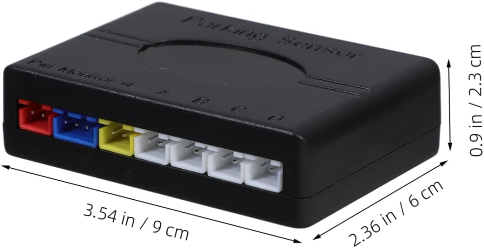 HORIALENCE Car Parking Sensors Rear Parking System with 4 Sensors Backup Warning Alert Automatic Reversing Assistance for Vehicles Reliable Safety Exterior Automotive Accessories image number 5