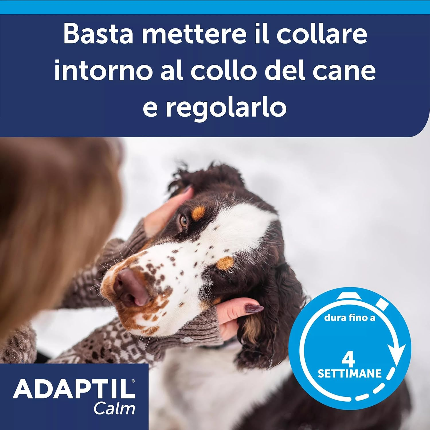 ADAPTIL Calm Calming Collar for Dogs, M/L, Medium and Large Dogs, Calming Pheromones, Stress Relief for Hyperactive, Anxious Dogs, Relaxation for Dogs, Travel and Stressful image number 3