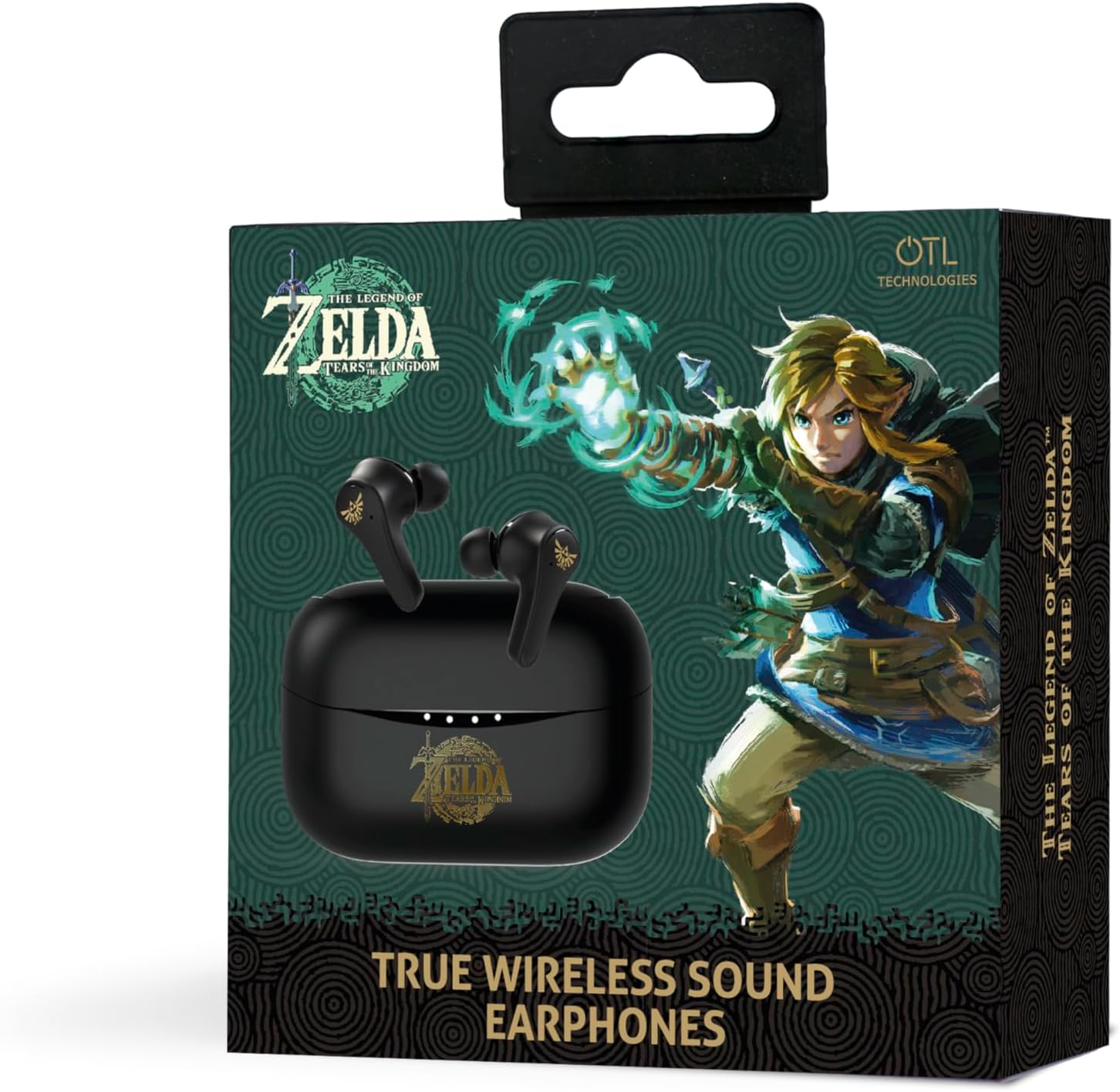 OTL -TWS the Legend of Zelda: Tears of the Kingdom (Black) /Lights and Sound image number 4