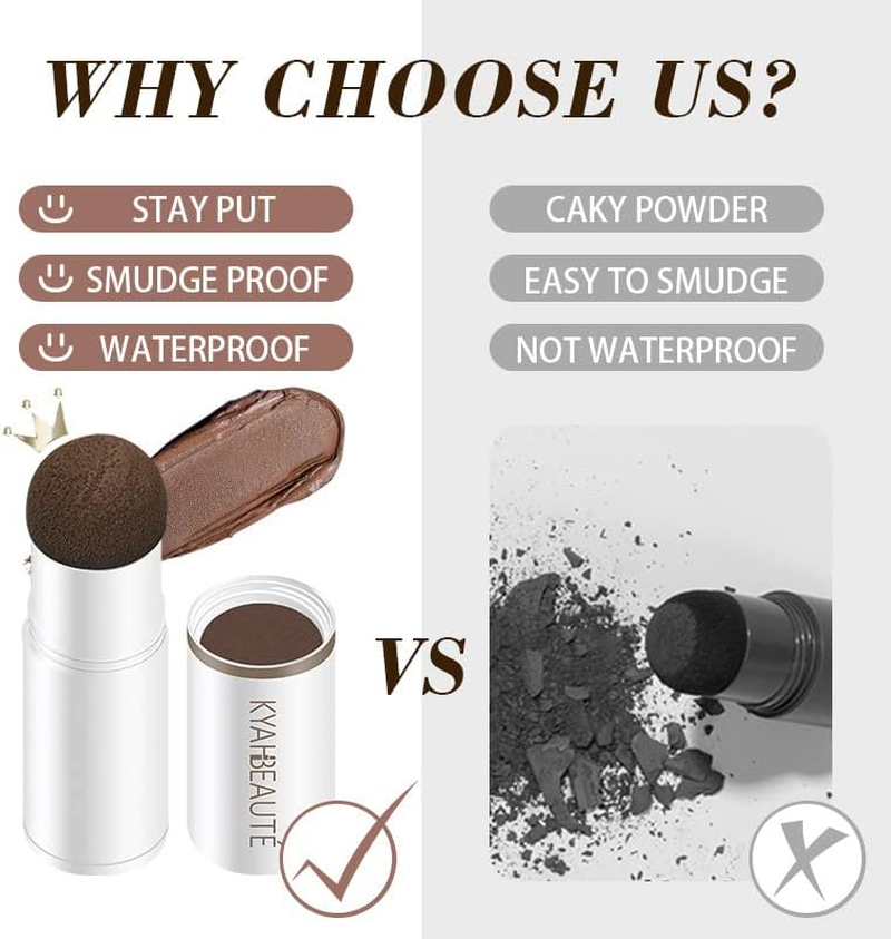 AIMALL Waterproof Eyebrow Shaping Kit with One-Step Brow Stamp, 10 Stencils, and Brush &ndash; Perfect Brow Makeup Set for Natural, Symmetrical Brows image number 1