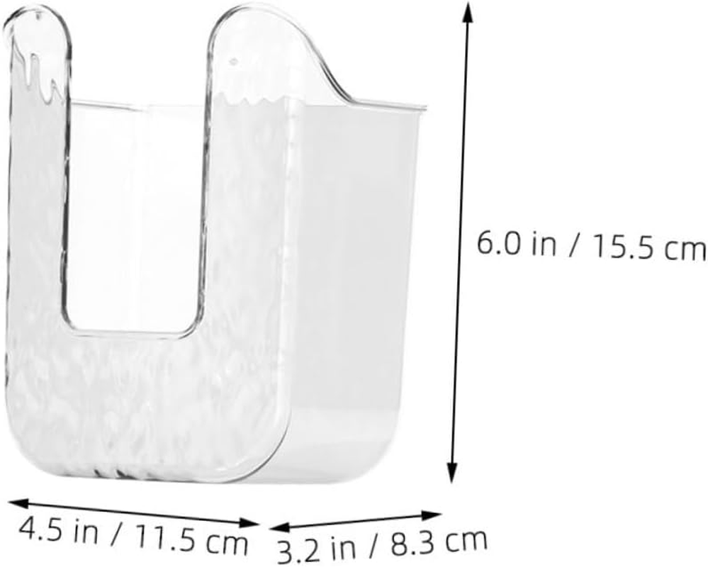 LABRIMP Toilet Paper Holder Stand Wall-Mounted Tissue Box Easy Install Wipe Holder for Kitchen