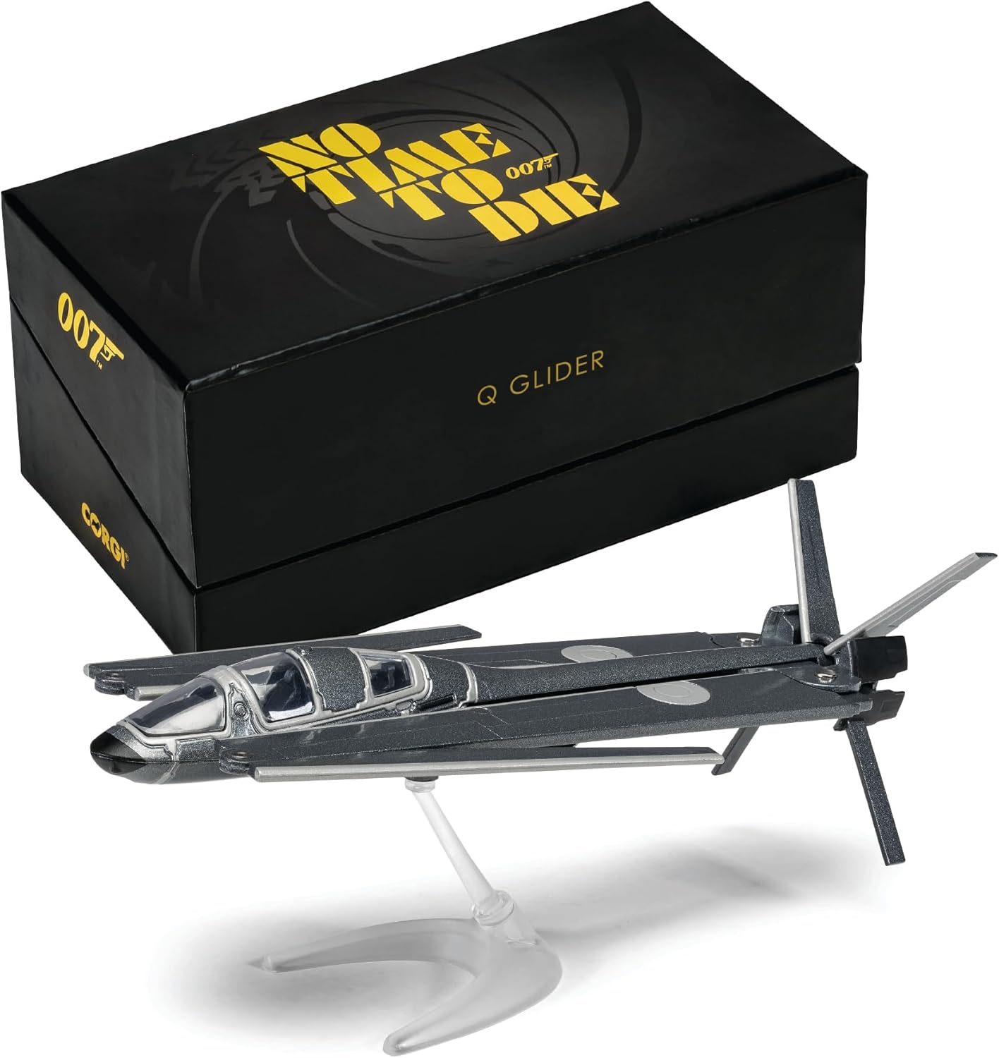Corgi CC03601 James Bond 007 - Q Glider - No Time to Die Corgi - TV Film License and Event Die-Cast Collectible Model image number 1