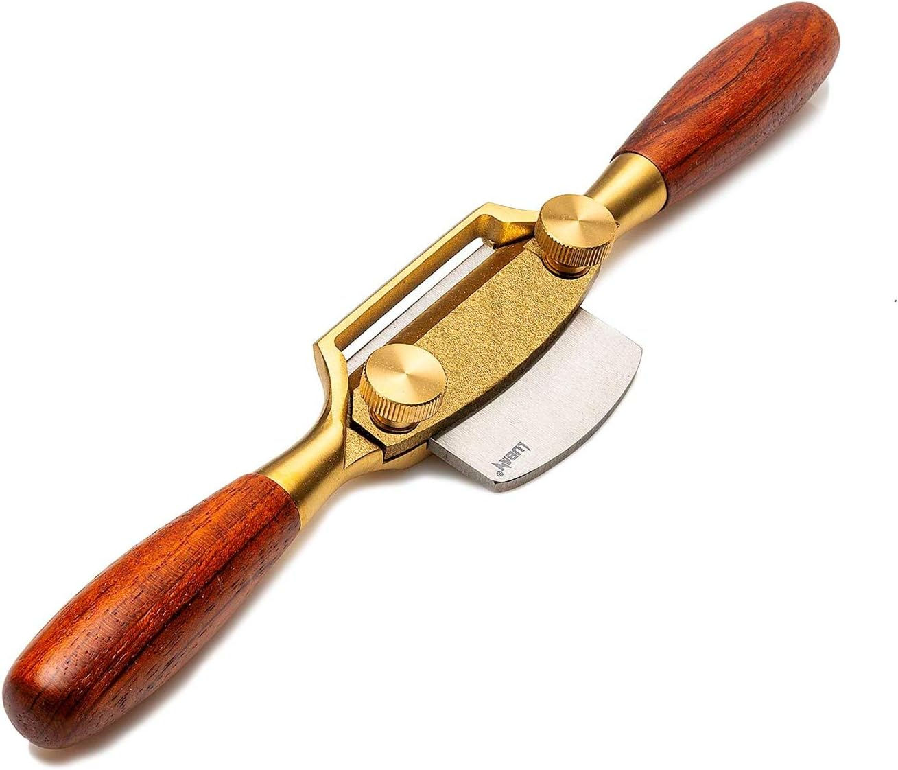 Luban round Sole Spokeshave Bronze Body Wooden Handles