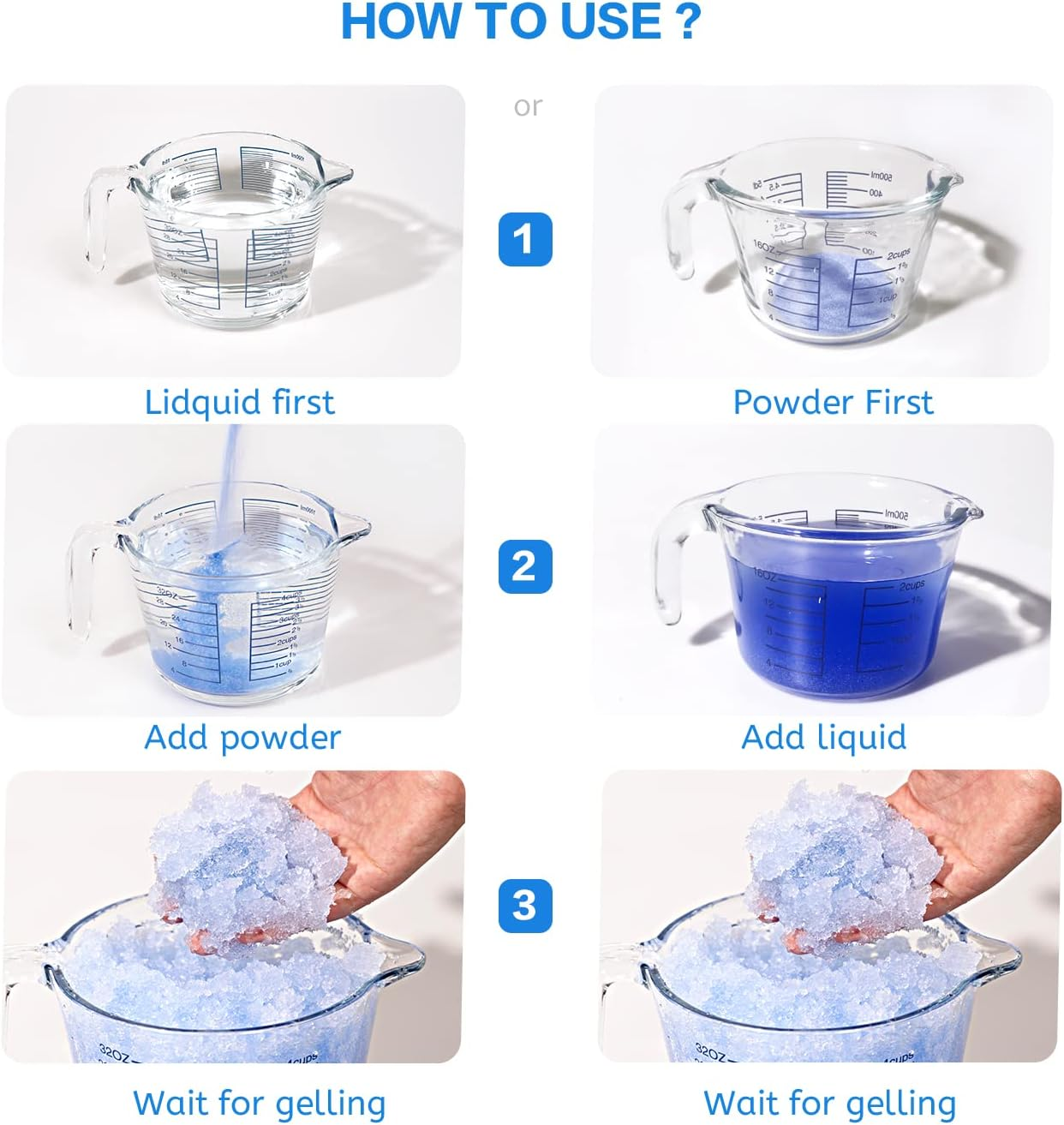 Wenge Potty Chemicals, Portable Toilet Powder - 45 Pack - Lemon Scent, Pee Powder for Portable Toilet,Camping Toilet Chemicals, Eco Absorbent Gel Liquid Waste Gelling image number 1