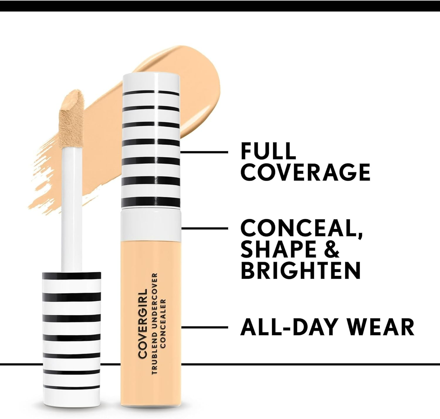 COVERGIRL Trublend Undercover Concealer T300 Warm Honey 10Ml (Pack of 2) image number 1