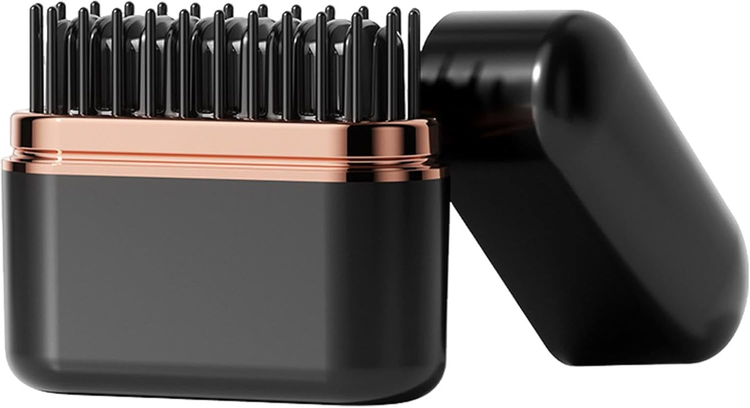 Uoqpty Hair Straightener Brush | Brush Straightener for Women with 3 Temp Settings,Hair Supplies, Portable Styling Comb, Ionic Hair Straightener Comb for Smooth Shiny Hair, Frizz Control image number 1