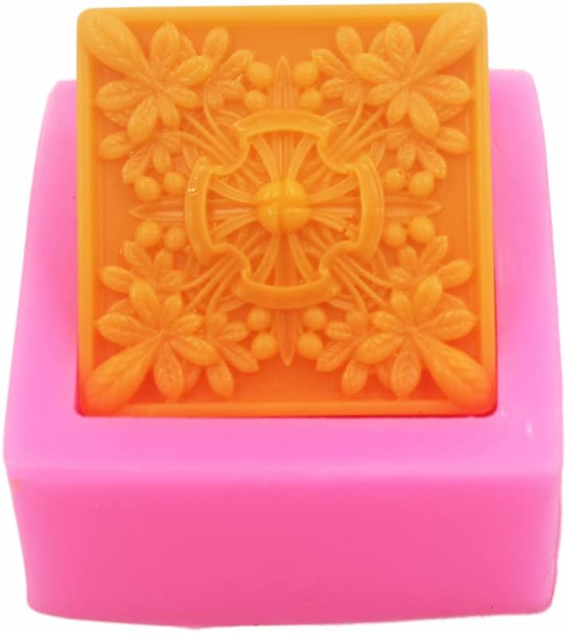 LC Leaf N535 Silicone Soap Mold Art Craft DIY Soap Candle Mold image number 1