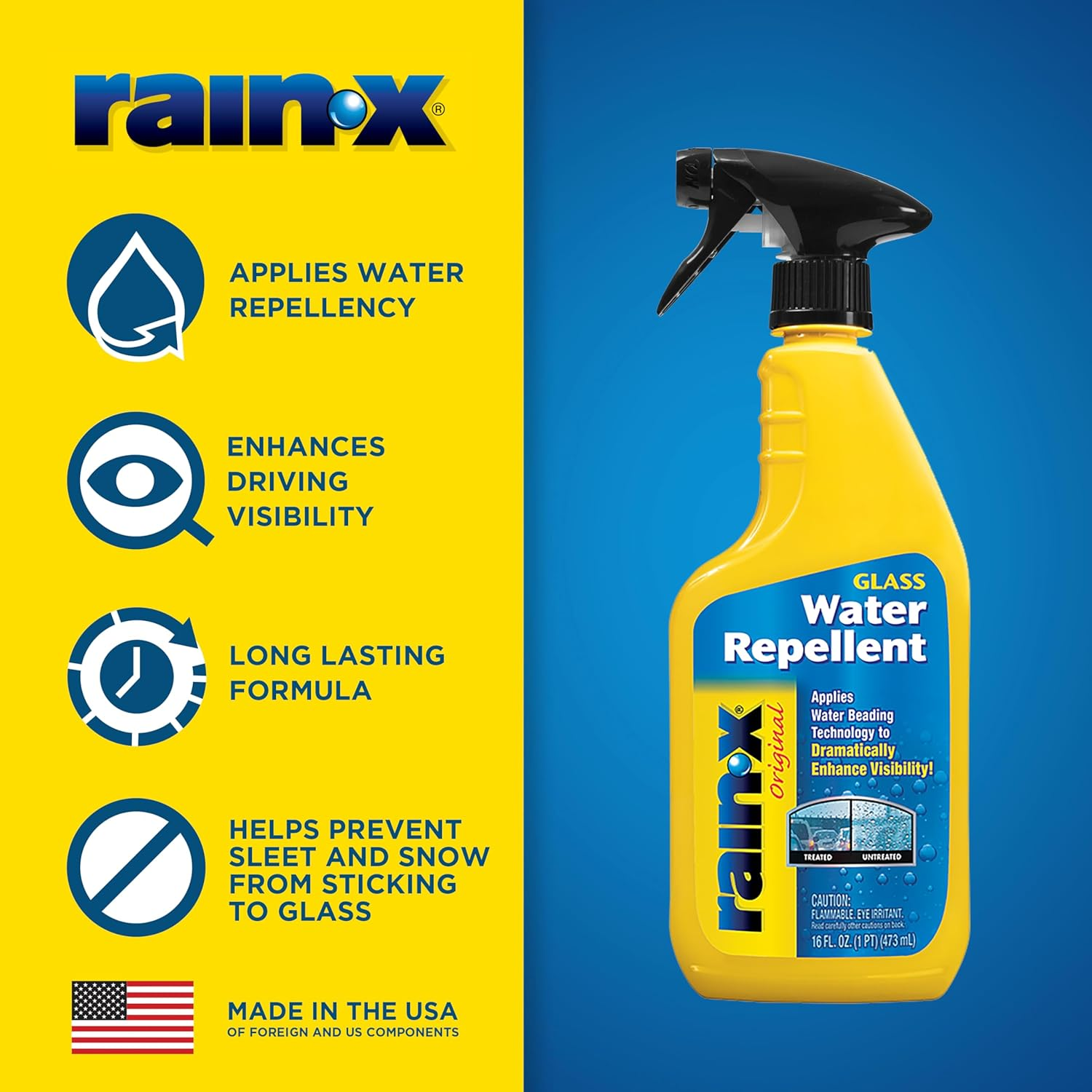 Rain-X Original Glass Water Repellent, 473 Ml