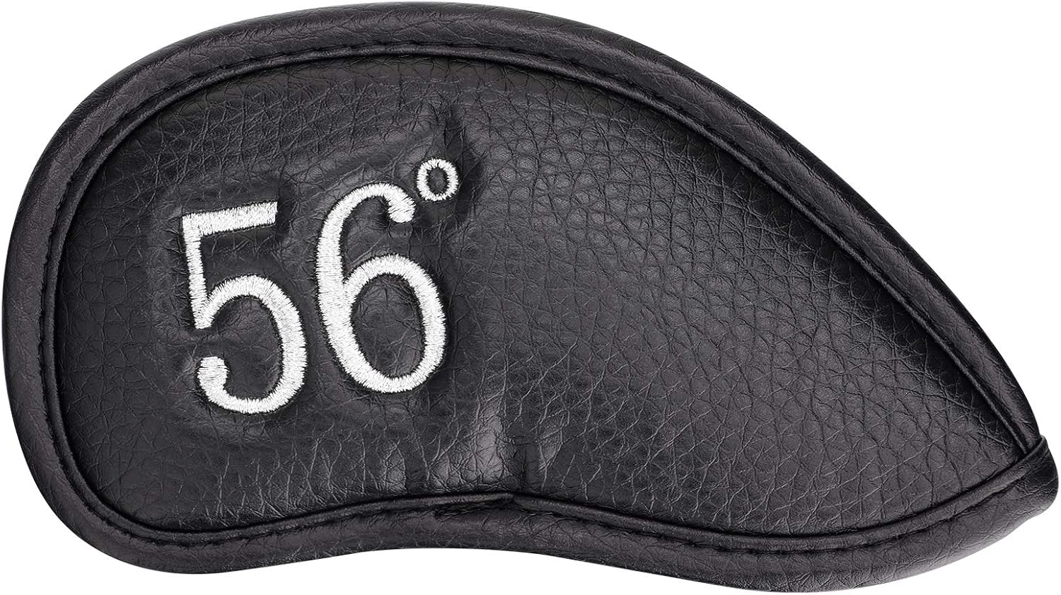 Craftsman Golf 1Pc or 1 Set Synthetic Leather Black Golf Club Head Cover Wedge Iron Protective Headcover 48&deg; 50&deg; 52&deg; 54&deg; 56&deg; 58&deg; 60&deg; 62&deg; or Custom Any No. image number 3