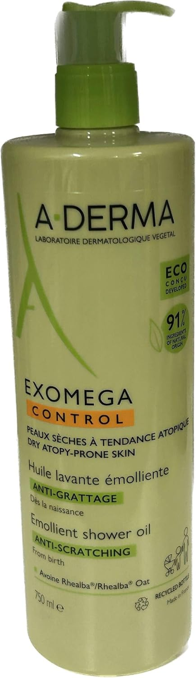 Aderma Exomega Control Emollient Cleansing Oil Anti-Scratching 750Ml