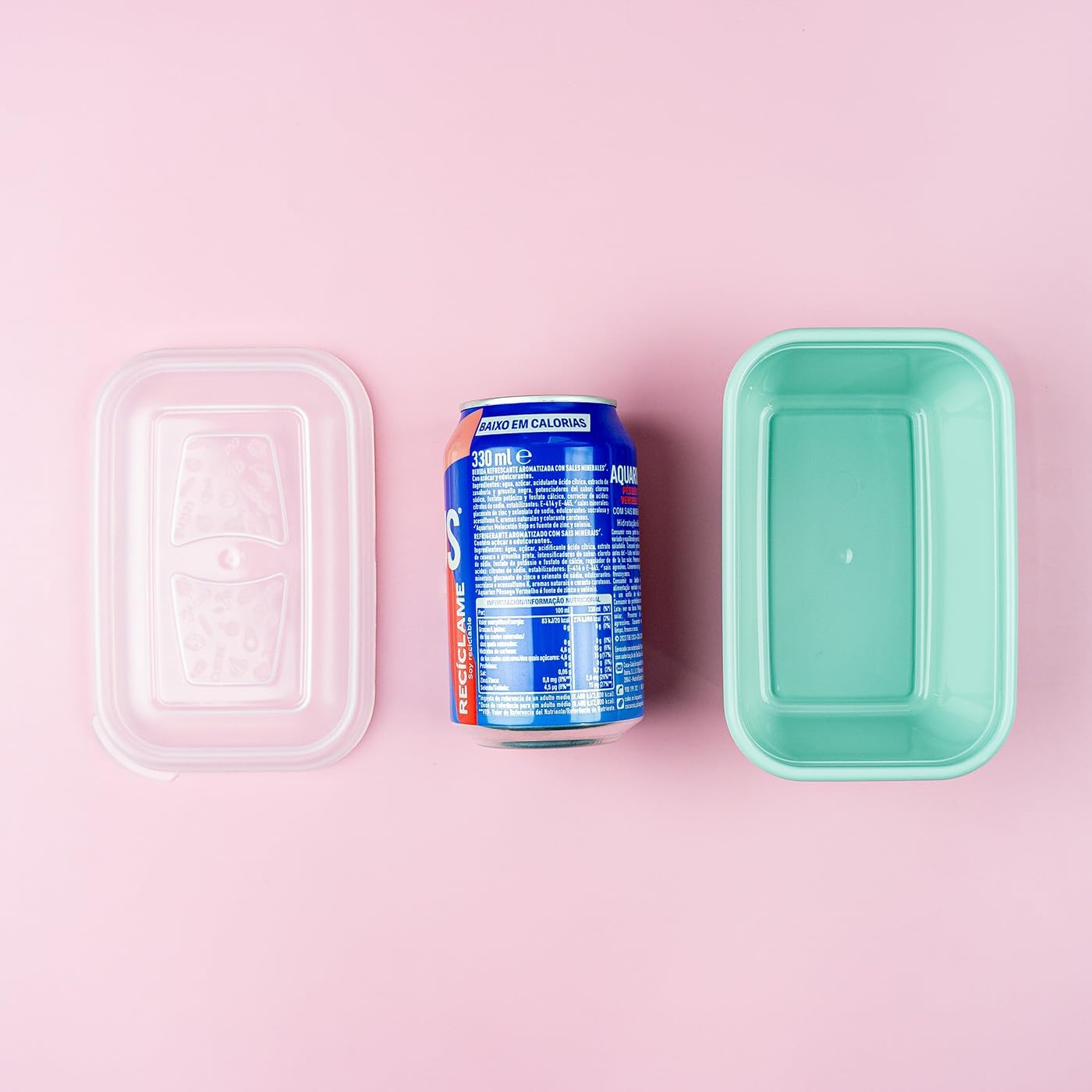 QILZO Pack of 12 Food Containers 500Ml Plastic BPA Free Microwave Safe Dishwasher Safe Freezer Container with Lid Reusable Container image number 4