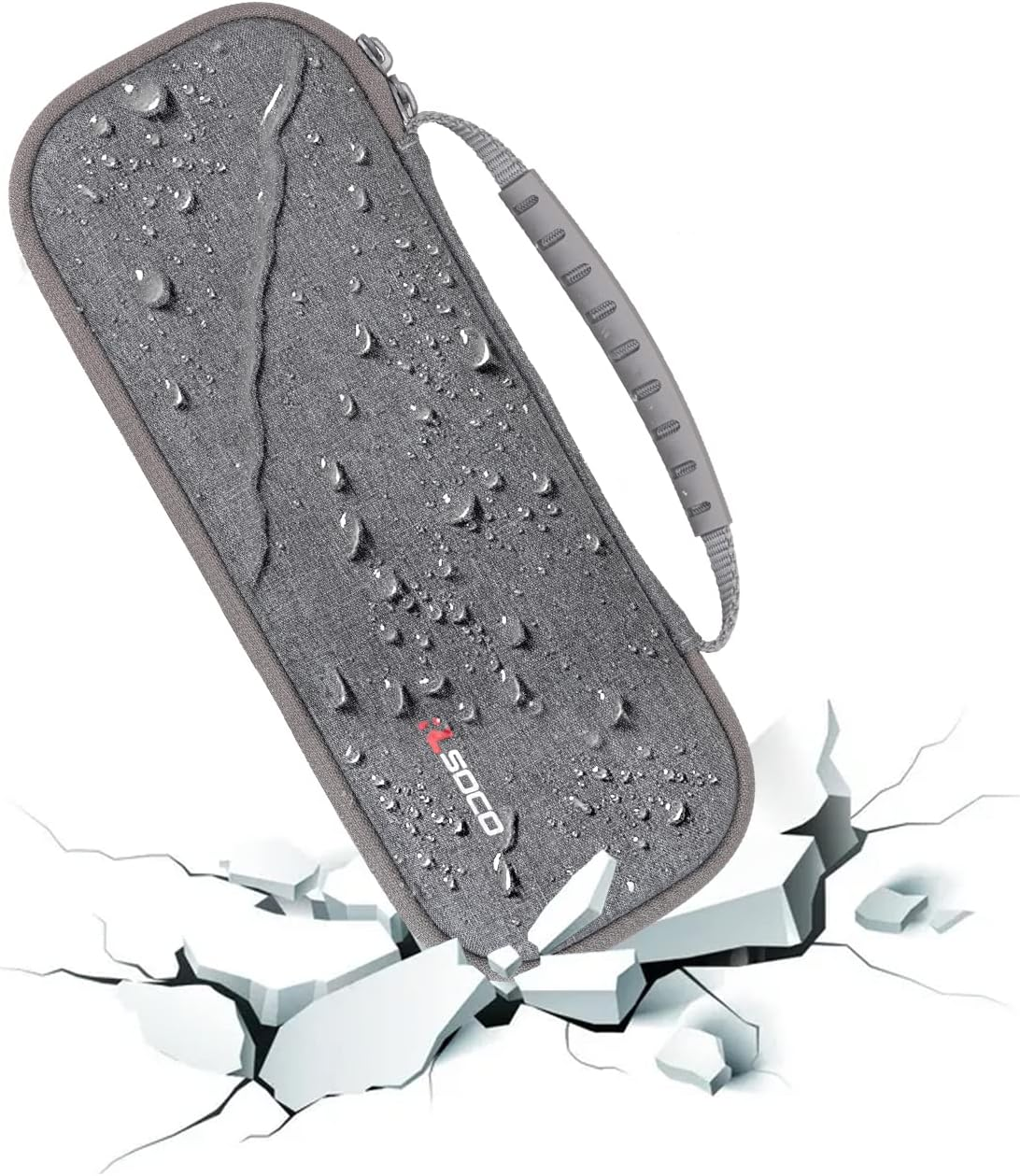 RLSOCO Carrying Case for Bose Soundlink Flex Portable Bluetooth Speaker (2Nd Gen) - Grey Case - S Size image number 4