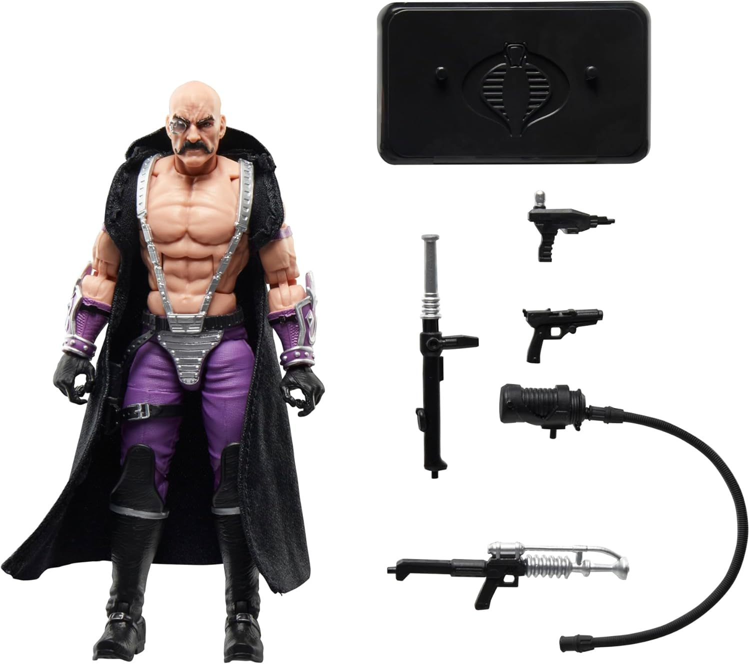 G.I. Joe Classified Series Retro Cardback Dr. Mindbender, Collectible 6 Inch Action Figure with 7 Accessories image number 5