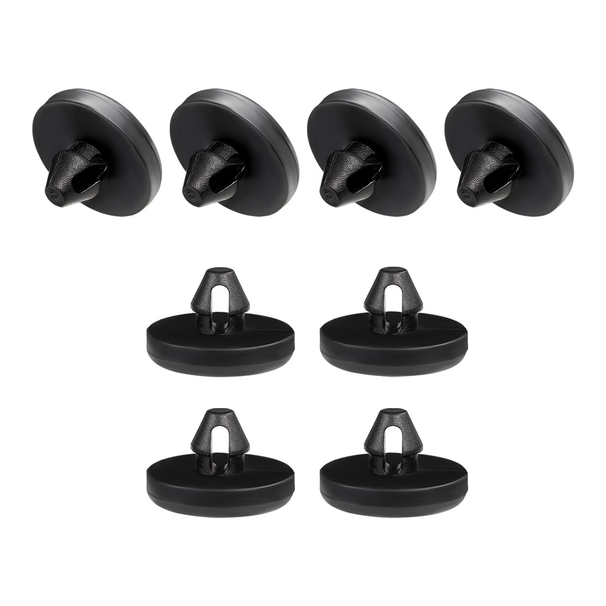 Povtii 4 PCS Brake Switch Stopper, Car Brake Pedal Stop Pad Replacement Compatible with 90541-06036, Automotive Brake Light Switch Pad, Clutch Pedal Stopper Car Accessories