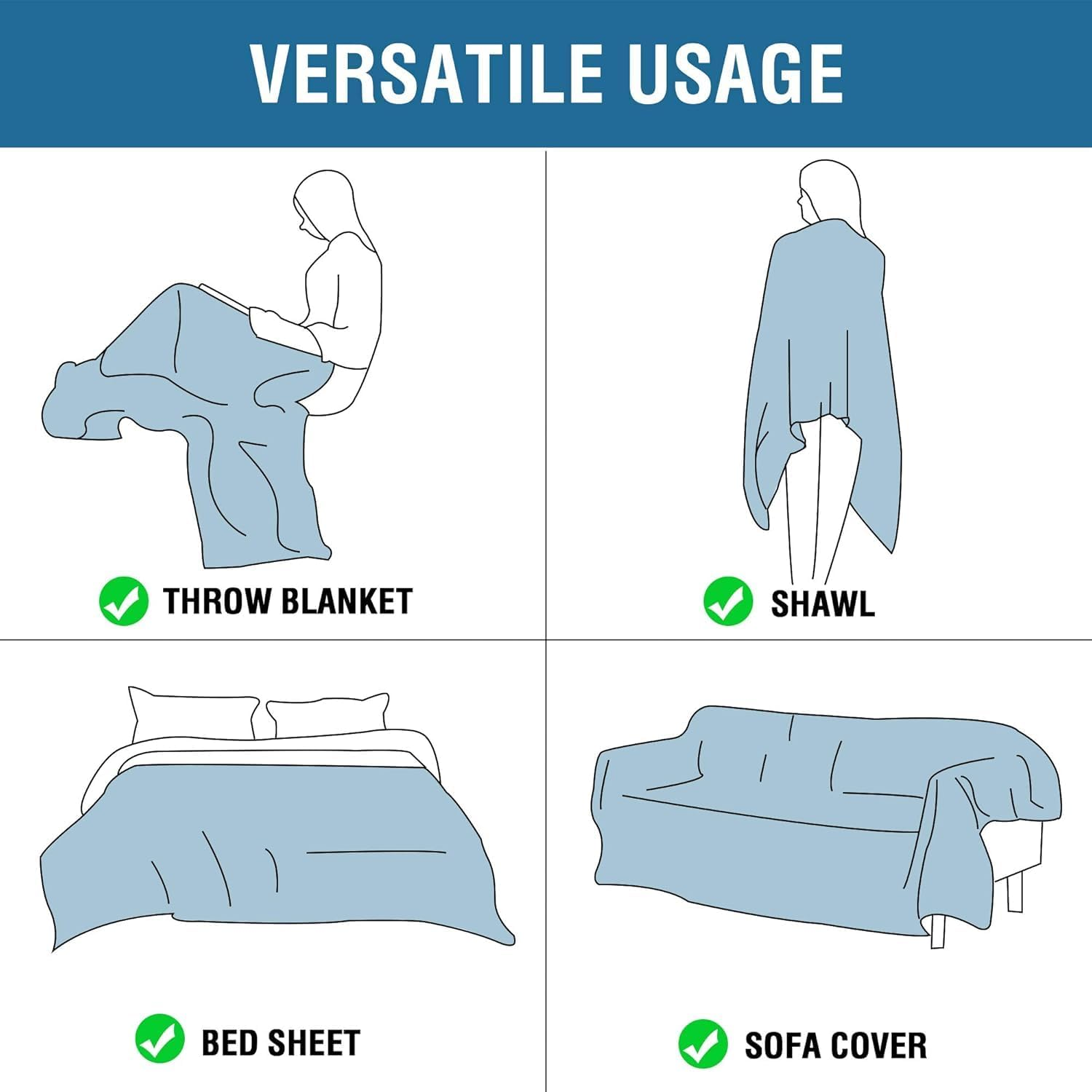 Smarcute Cotton Sofa Covers Washable Furniture Couch Slipcovers Thick Durable Woven Jacquard Diamond Check Sofa Throw Decorative for Living Room (230Cm X 340Cm,Xx-Large, Sage) image number 3