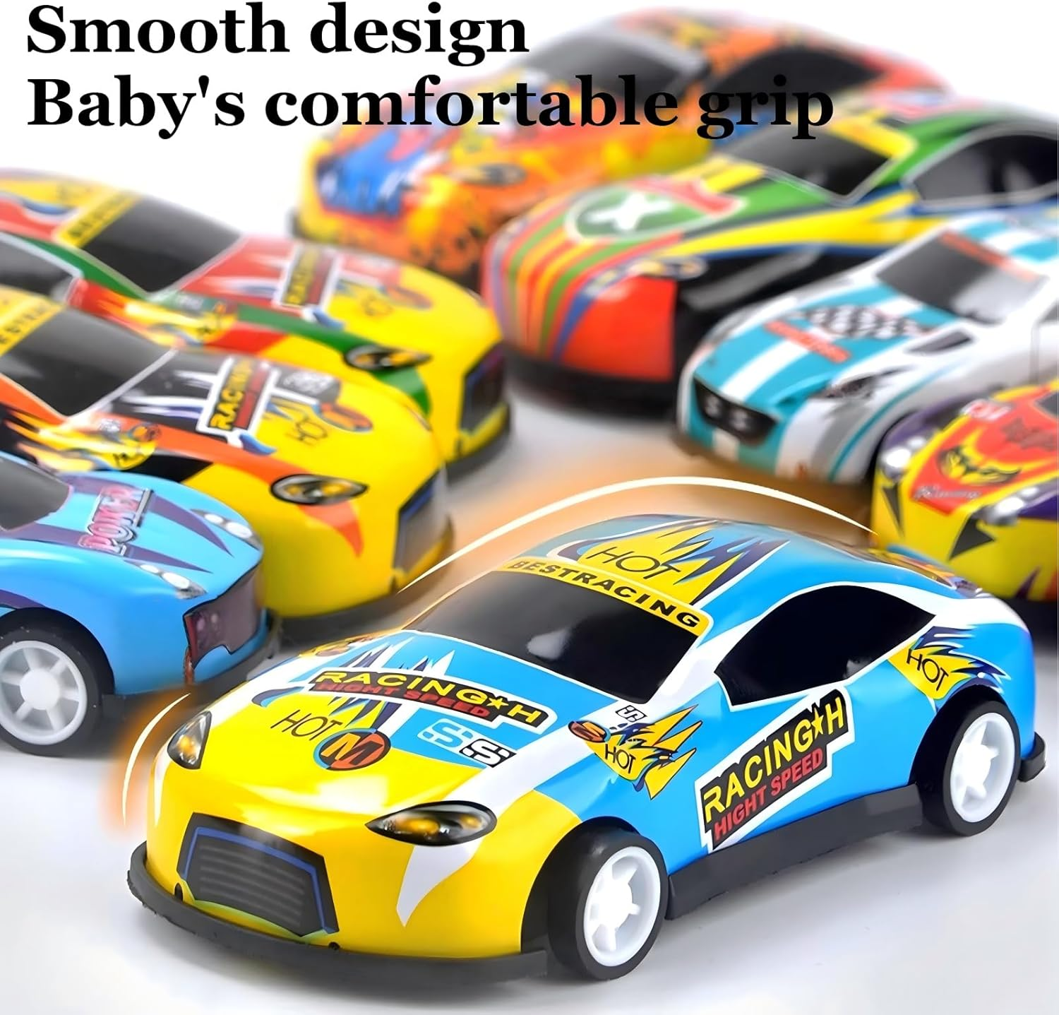 30 Pcs Pull Back Cars Airplanes Toys with Storage Box for Kids, Party Favors Treasure Box Toys for Classroom Prizes Mini Vehicles Race Cars Bulk Xmas Gifts, Stocking Stuffers for Boys Girls Toddlers image number 5