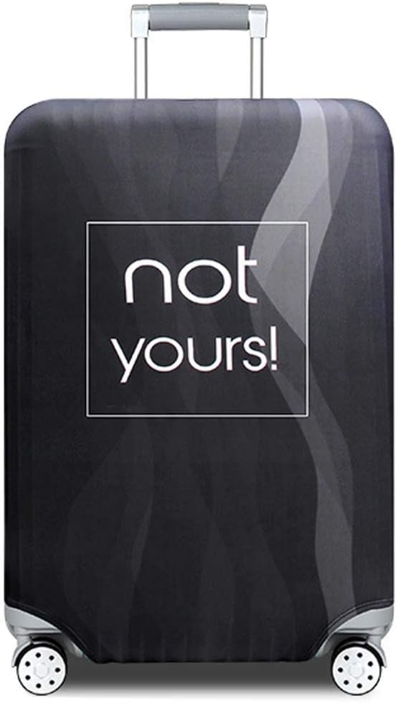 Travel Suitcase Protector Zipper Suitcase Cover Washable Print Luggage Cover 18-32 Inch