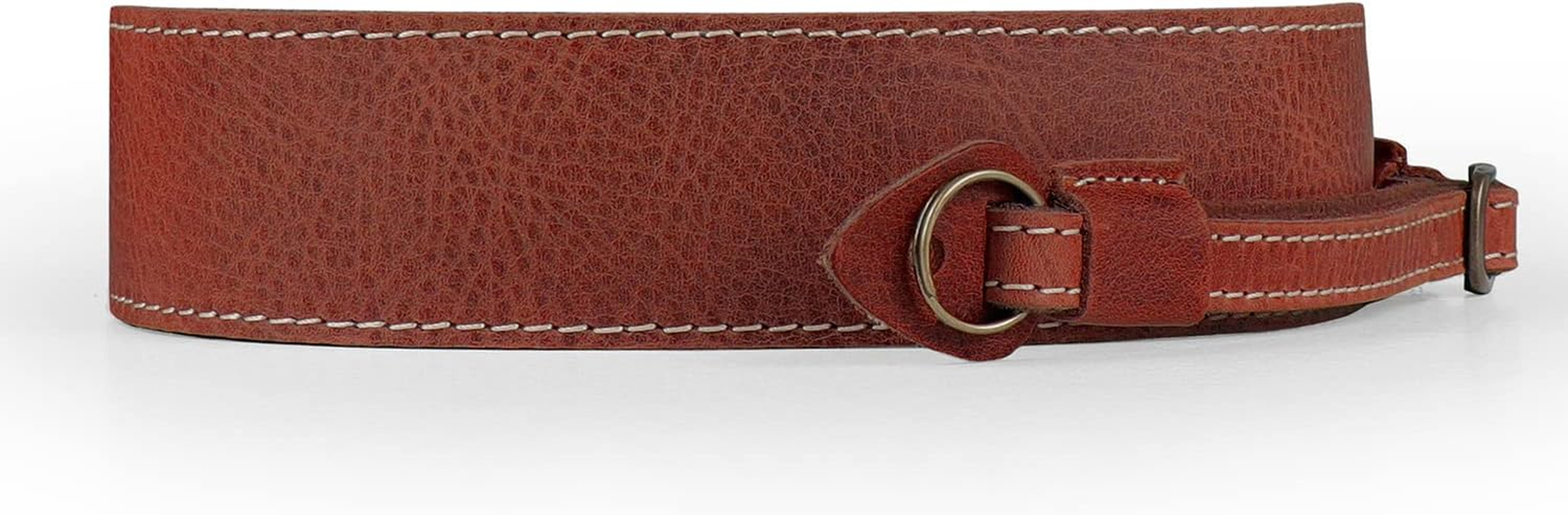 Megagear MG1515 Sierra Series Genuine Leather Shoulder or Neck Strap - Brown - Brown image number 5