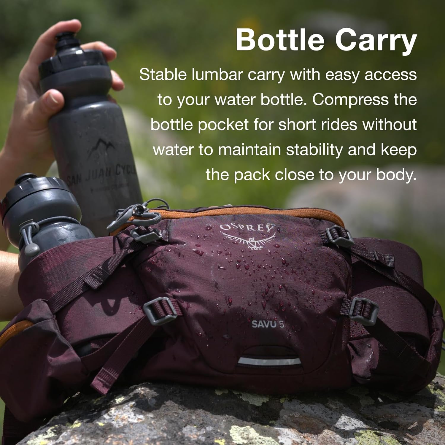 Osprey Savu 5 Unisex Hydration Lumbar Pack image number 2