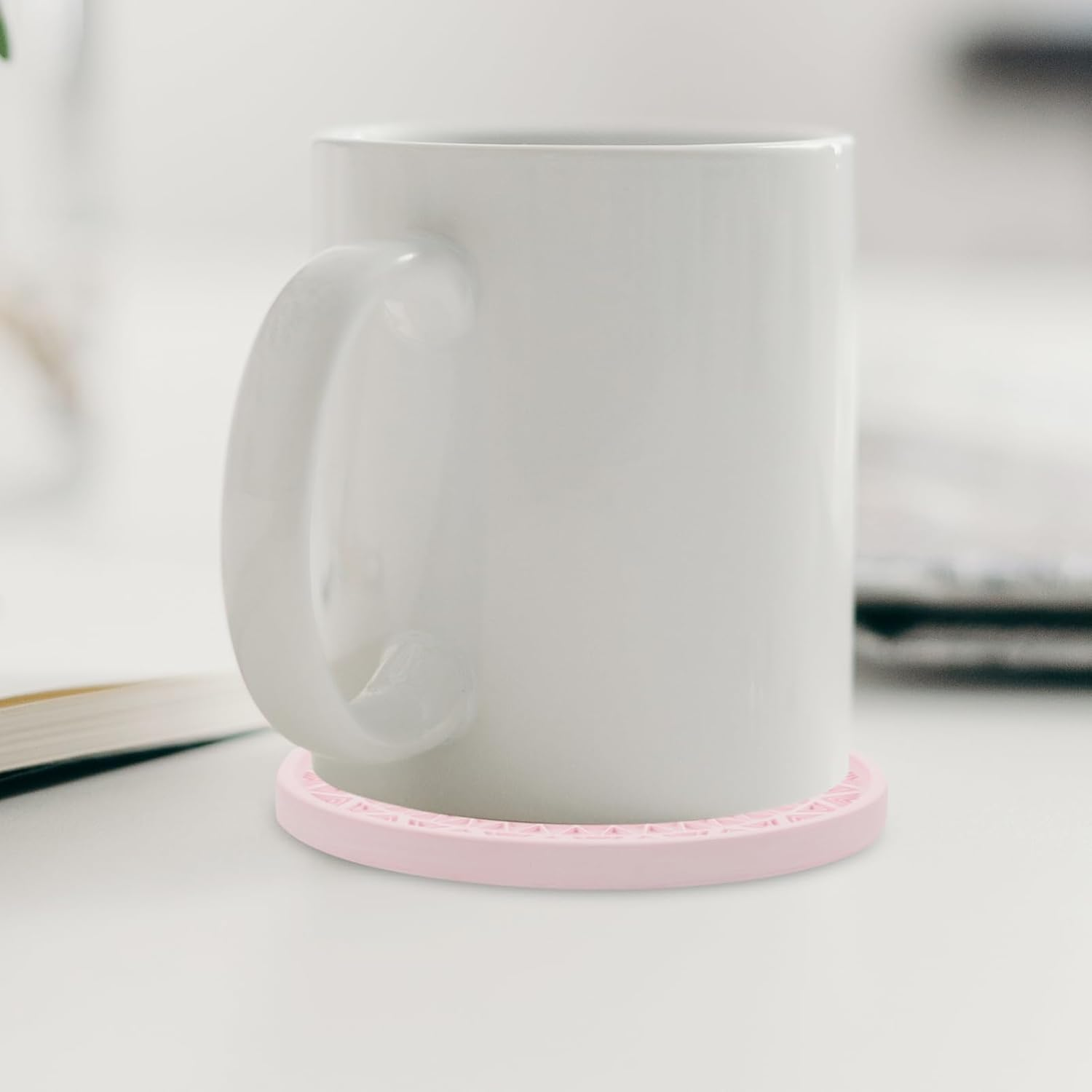 4Pcs Diatom Coasters Absorbent Placemats Non-Slip for Table Great for Hostess Gifts image number 1