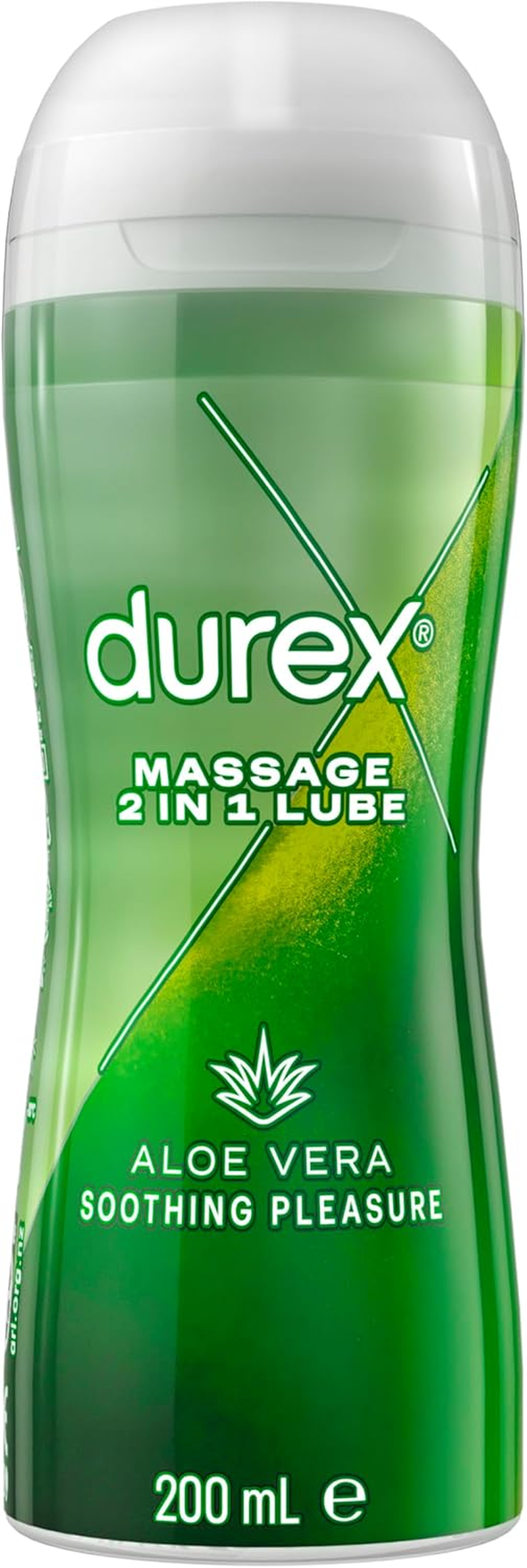 Durex 2 in 1 Massage Lube Gel Intimate Lubricant with Aloe Vera, 200Ml image number 2