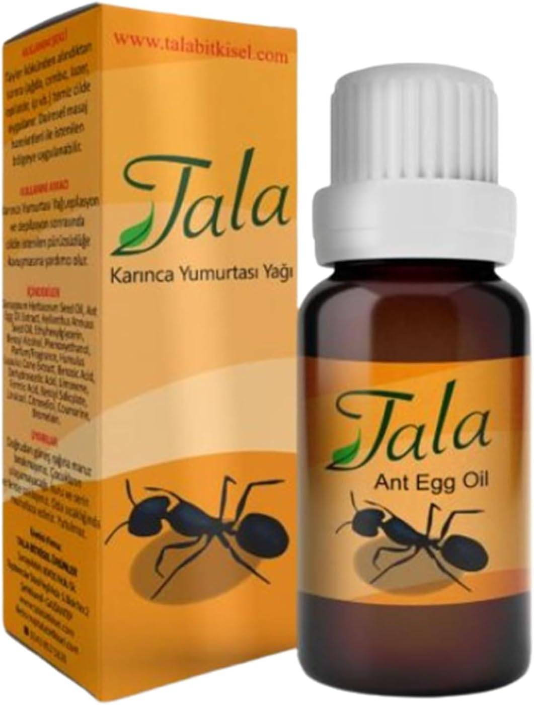 Tala ANT EGG OIL Hair Removal Genuine Organic Permanent Reducing Solution 20Ml/0.7Oz image number 1