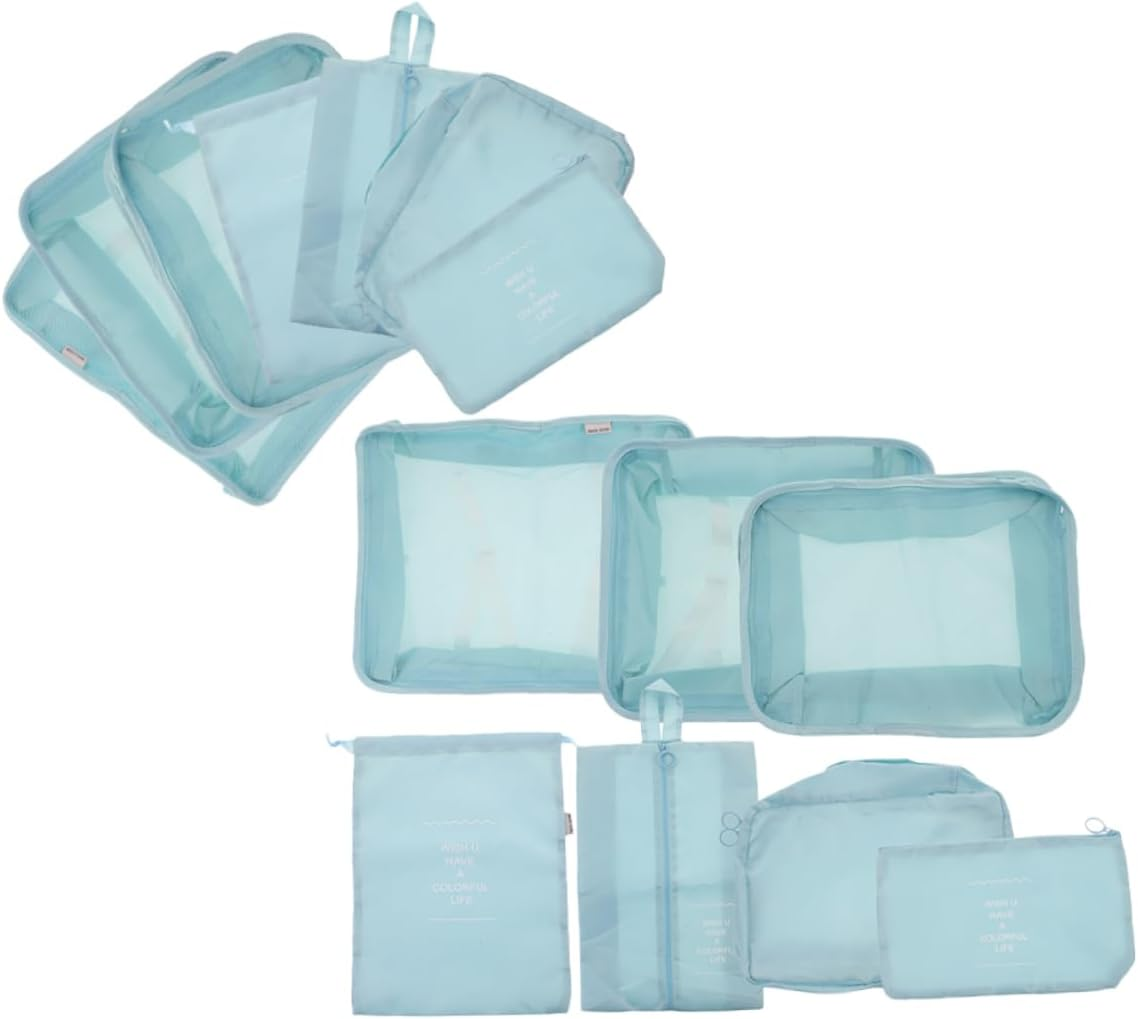CTIRCHIU 14Pcs Packing Cubes Set for Travel Organizer Bag Suitcase Organizer Packing Cubes for Travel Storage Bags for Suitcase image number 5