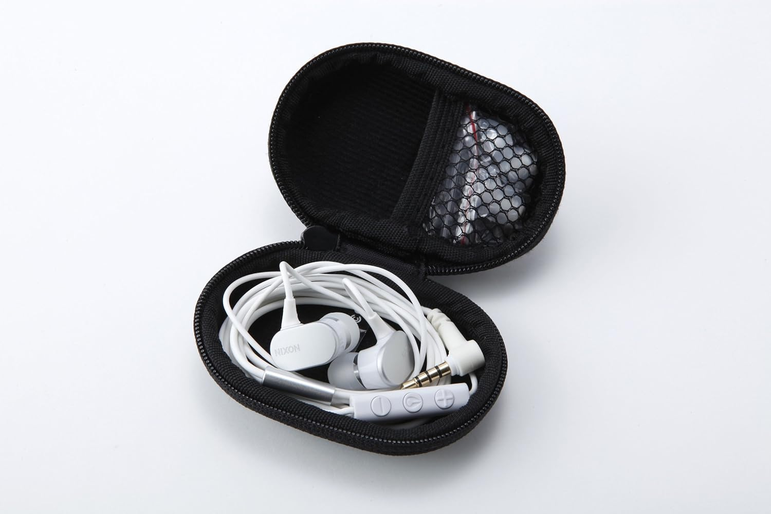 Nixon Headphones: Microblaster/White NH023100-00 image number 1