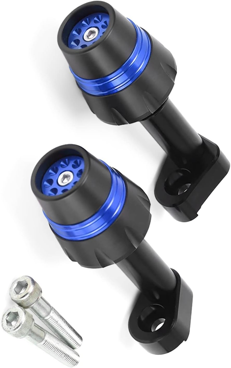 Motorcycle Frame Slider Crash Protector Bobbins Falling Protection Accessories for Yamaha YZF R3 R25 2014 2015 2016 2017 2018 YZFR25 YZFR3 2015 (Color : Blue) image number 2