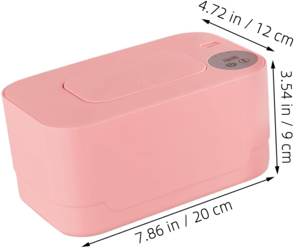 TIDTALEO Car Wipes Warmer Wet Tissue Heater Diaper Wipes Dispenser Portable Towel Warmer Reusable Pouch