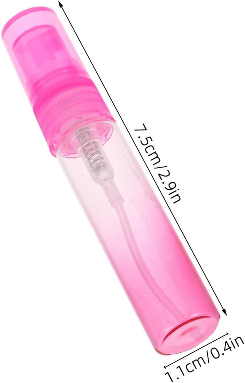 DONFAMDS 30Ml Pink Gradient Glass Perfume Sample Bottles 30Pcs Refillable Mini Spray Atomizers Portable Travel Perfume Sprayers for Women Fragrance image number 1