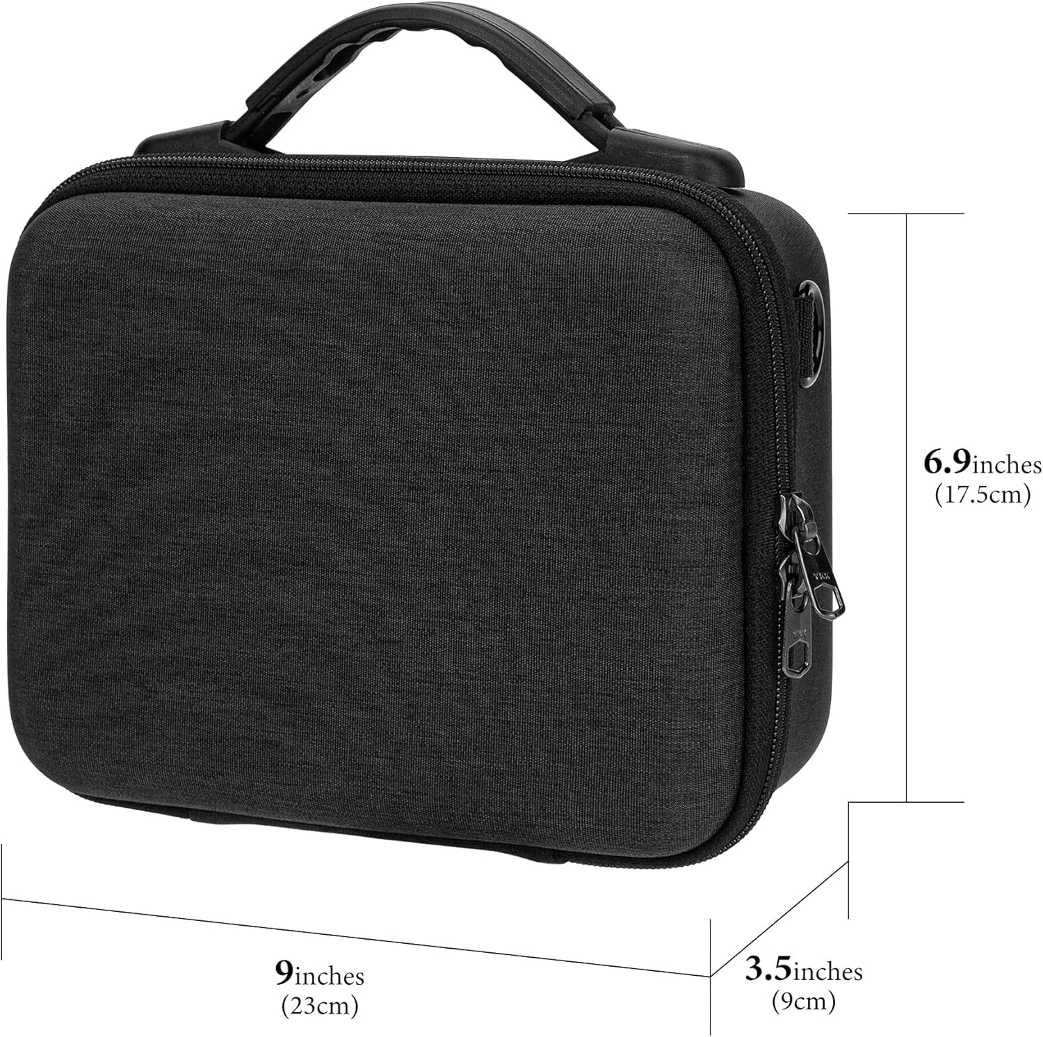 Geekria Carrying Case Compatible with Xbotgo, Chameleon Hard Shell Protective Travel Bag (Dark Gray) image number 3