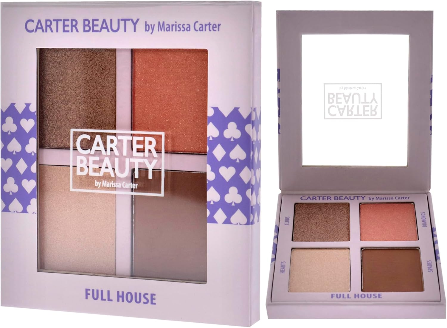 Carter Beauty Mixed Face Palette - Full House by Carter Beauty for Women - 0.4 Oz Makeup, 11.829600000000001 Millilitre image number 3