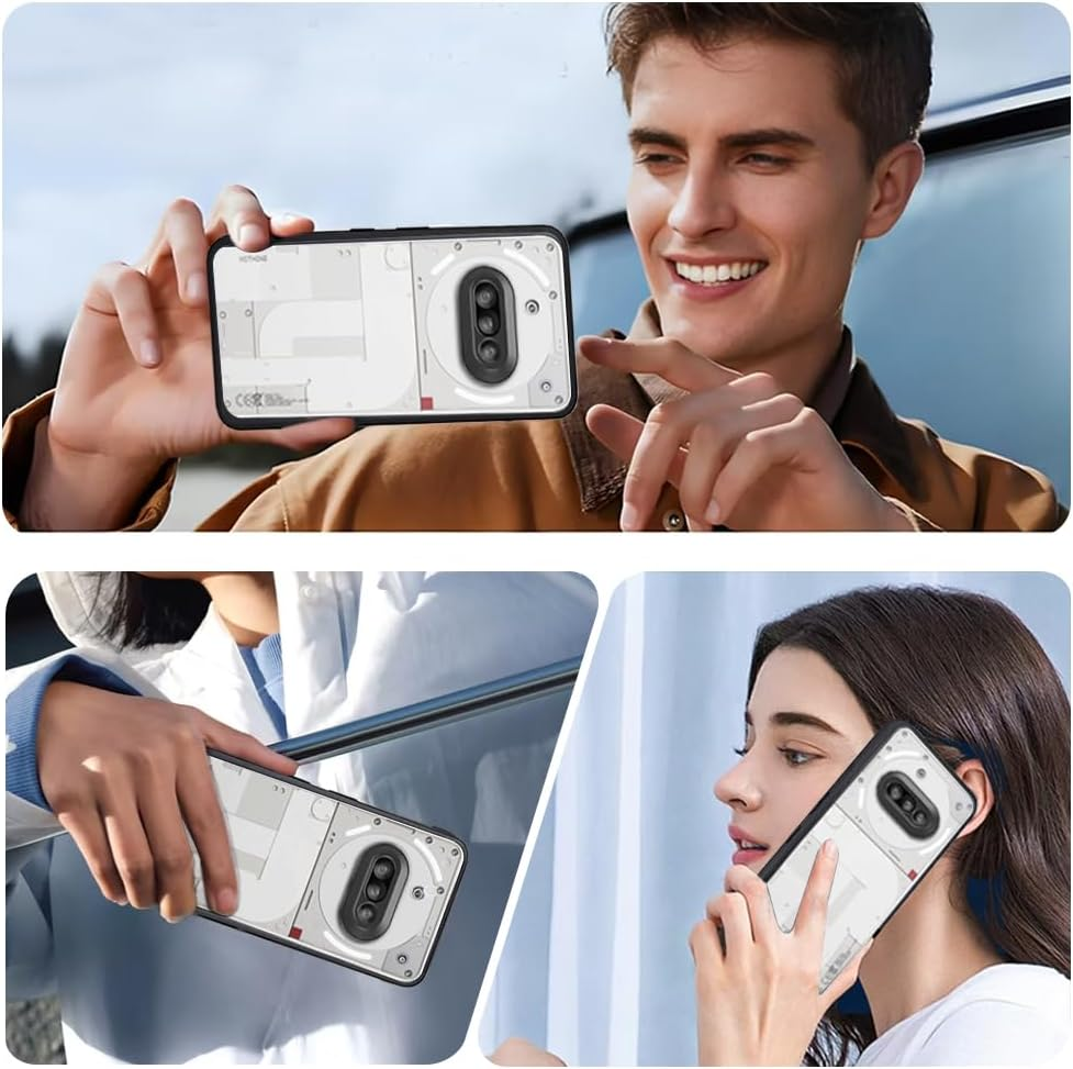 Case for Vivo X200 Pro, Transparent Mobile Phone Case Made of Non-Yellowing TPU, Shockproof Protective Case Made of Scratch-Resistant TM image number 1